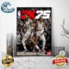 A’ja Wilson Is Our NBA 2K25 WNBA Edition Cover Athlete Home Decor Poster Canvas