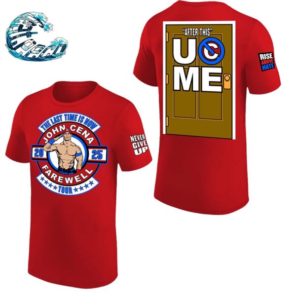 John Cena The Last Time Is Now WWE 2025 Farewell Tour Two Sides Print Classic T-Shirt