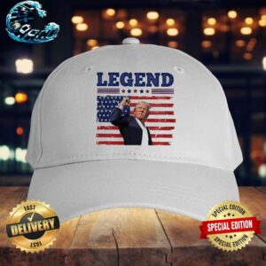 Legend Donald Trump Attempted Assassination Of Donald Trump Hat Snapback Classic Cap