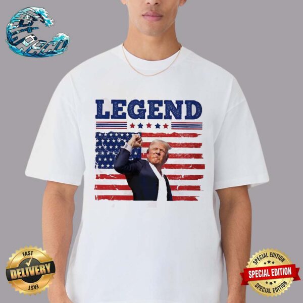 Legend Donald Trump Attempted Assassination Of Donald Trump T-Shirt