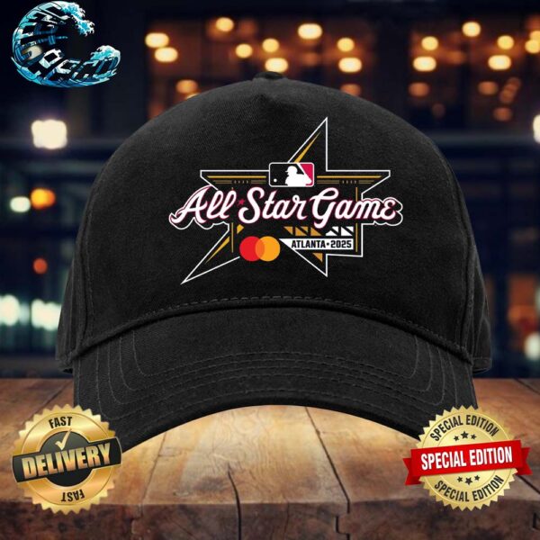 MLB All Star Game Atlanta 2025 Official Logo Hat Snapback Classic Cap