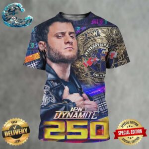 Maxwell Jacob Friedman And New AEW 250 International Champion All Over Print Shirt