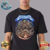 Official Tee Metallica  For Whom The Bell Tolls Celebrating 40 Years Of Ride The Lightning T-Shirt