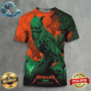 Metallica Poland Concert Poster At PGE Narodowy Stadium Warsaw On July 5 And 7 2024 M72 World Tour All Over Print Shirt
