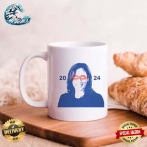 Official 2024 Kamala Harris Dark Brandon Ceramic Mug