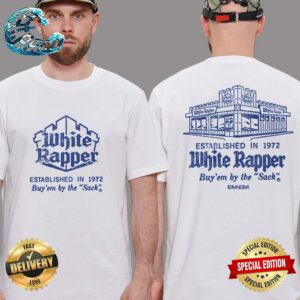 Official Eminem X White Castle Rapper Established In 1972 Buy’ Em By The Sack Two Sides Print Classic T-Shirt