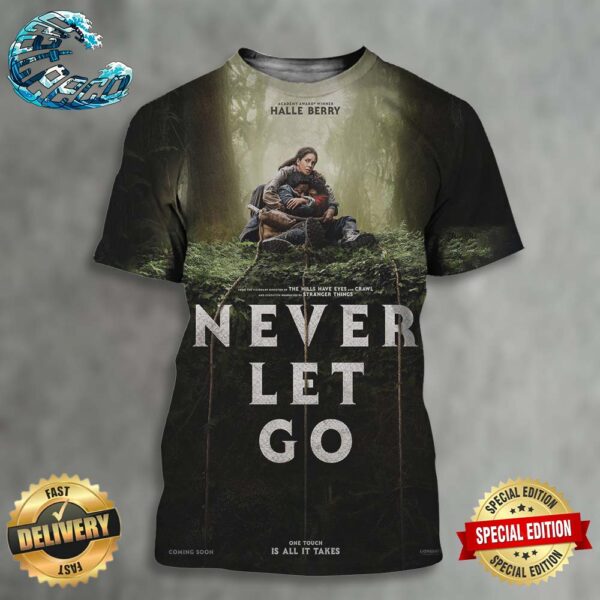Official First Poster For Never Let Go Starring Halle Berry All Over Print Shirt