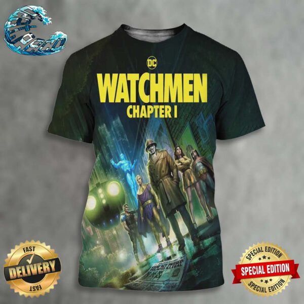 Official First Poster For Watchmen Chapter 1 All Over Print Shirt