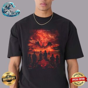 Official Poster For Stranger Things Season 5 2025 Classic T-Shirt