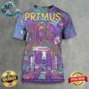 Primus Official Poster For Show At KettleHouse Amphitheater On July 22 2024 In Bonner MT All Over Print Shirt