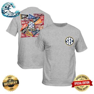 SEC Only The Best Pennants Two Sides Classic T-Shirt