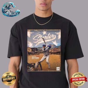 Shohei Ohtani Is Your National League Starting Designated Hitter MLB All-Star T-Shirt