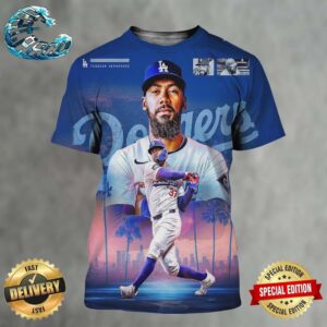 Teoscar Hernandez Is The First Los Angeles Dodgers Player To Win The Home Run Derbey 2024 All Over Print Shirt