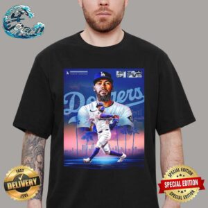 Teoscar Hernandez Is The First Los Angeles Dodgers Player To Win The Home Run Derbey 2024 Vintage T-Shirt