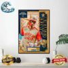 Jarren Duran’s Go-Ahead HR Earns Him The MLB All Star Game 2024 Ted Williams MVP Award Poster Canvas