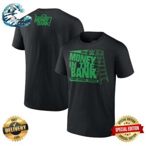 WWE 2024 Money In The Bank 2024 Green Logo Two Sides Print Classic T-Shirt
