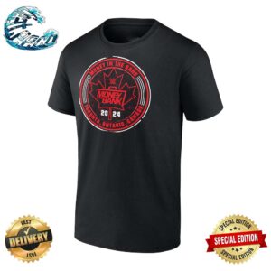 WWE 2024 Money In The Bank 2024 Red Logo Emblem T-Shirt
