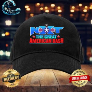 WWE NXT The Great American Bash 2024 Official Logo Snapback Hat Classic Cap