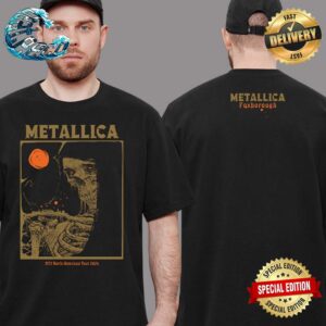 Metallica M72 North American Tour 2024 Official Exclusive Tee In Foxborough MA United States At Gillette Stadium On August 2nd And 4th 2024 Two Sides Print Classic T-Shirt