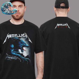 Metallica M72 Seattle Night 1 Event Tee Wolf Artwork On August 30 2024 In Washington At Lumen Field M72 North American Tour 2024 Two Sides Print Classic T-Shirt