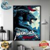 Metallica M72 Seattle Poster For Night 2 In Washington At Lumen Field On September 1 M72 North American Tour 2024 Poster Canvas