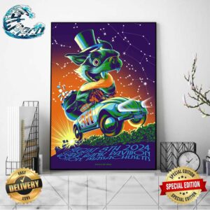 Official 311 Band Poster In Boston MA At Leader Bank Pavilion On August 8th 2024 Wall Decor Poster Canvas