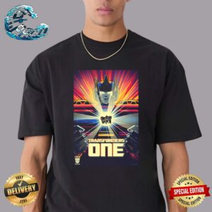 Official Poster For Transformers One Releasing In Theaters On September 20 2024 Premium T-Shirt