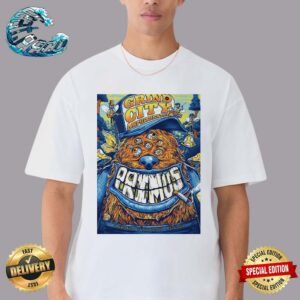 Primus Show Poster Music In Memphis Tennessee At Grind City Amphitheater On August 20 2024 Premium T-Shirt