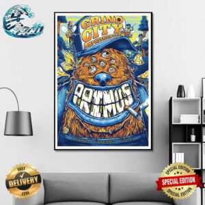 Primus Show Poster Music In Memphis Tennessee At Grind City Amphitheater On August 20 2024 Wall Decor Poster Canvas