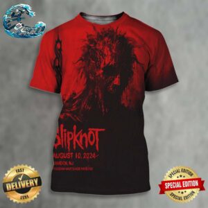 Slipknot 25th Anniversary 2024 Tour Event Poster At Freedom Mortgage Pavilion In Camden NJ On August 10 2024 All Over Print Shirt