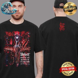 Slipknot Event Tee Tour 2024 In Baltimore MD At CFG Bank Arena On August 9 2024 Don’t Ever Judge Me 25th Anniversary Two Sides Print Classic T-Shirt