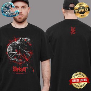 Slipknot Tee Tour 2024 In New York NY On August 12 2024 At Madison Square Garden Two Sides Print Vintage T-Shirt