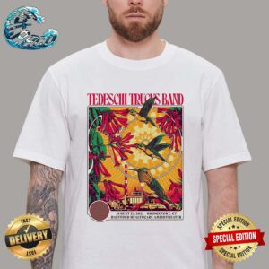 Tedeschi Trucks Band Poster Night 1 For Bridgeport CT On August 23 2024 At Hartford HealthCare Amphitheater Unisex T-Shirt