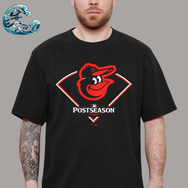 2024 MLB Postseason Baltimore Orioles Around The Horn Unisex T-Shirt