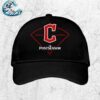 Official Cleveland Guardians 2024 MLB Postseason Locker Room Snapback Hat Classic Cap