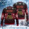 Elon Musk Vs Mark Zuckerberg Cage Fighter Funny Pop Culture Best Xmas Knitted Ugly Christmas Sweater Gift For Family