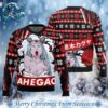 Sweater Rick I Turned Myself Into A Rick And Morty Xmas Gift For Family Ugly Christmas Sweater