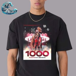 A’ja Wilson Is The Only Player In WNBA History To Score 1000 Points In A Single Season Unisex T-Shirt