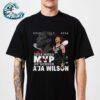 Official A’ja Wilson 22 Las Vegas Aces round21 Black 2024 WNBA MVP A’Legend Vintage T-Shirt