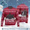 Dashing Through the Snow The Simpsons Ugly Christmas Sweater Gift For Holiday 2024