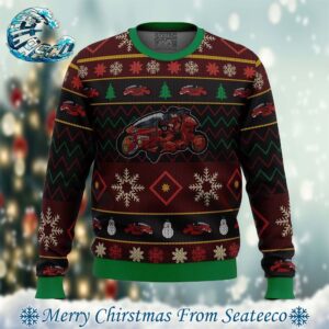 Akira Shotaro Kaneda Bike Ugly Christmas Sweater Gift For Men And Women