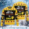 All Is Calm All Bright Snorlax Pokemon 2024 Best Knitted Ugly Christmas Sweater