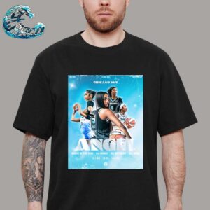 Angel Reese Chicago Sky 2024 WNBA With Rookie Of The Year All-Rookie Team And All-Defensive Team And All-WNBA Team Unisex T-Shirt