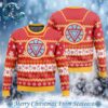 Christmas Iron Man Chibi Marvel Comics Best Xmas Knitted Ugly Christmas Sweater Gift For Family