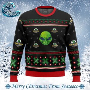 Area 51 Best Xmas Ugly Christmas Sweater Gift For Men And Women