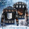 Attack On Titan Colossal Claus Ugly Christmas Sweater Gift For Men And Women Holiday