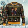 Beavis and Butthead Surprise Reaction Best Xmas Ugly Christmas Sweater Gift For Men And Women