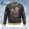 Berserk Guts and Casca Holiday Gift Ugly Christmas Sweater