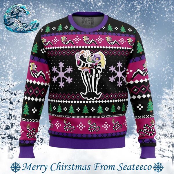 Beetleguise Beetlejuice Best Xmas Ugly Christmas Sweater Gift For Men And Women