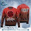 Chibi Aoi Todo Jujutsu Kaisen Best Xmas Knitted Ugly Christmas Sweater Gift For Family